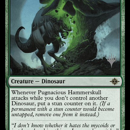 Pugnacious Hammerskull [The Lost Caverns of Ixalan Promos]