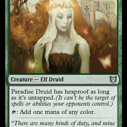 Paradise Druid [Wilds of Eldraine Commander]