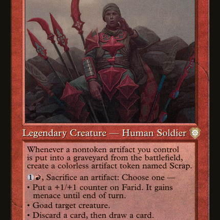 Farid, Enterprising Salvager (Retro) [The Brothers' War Commander]