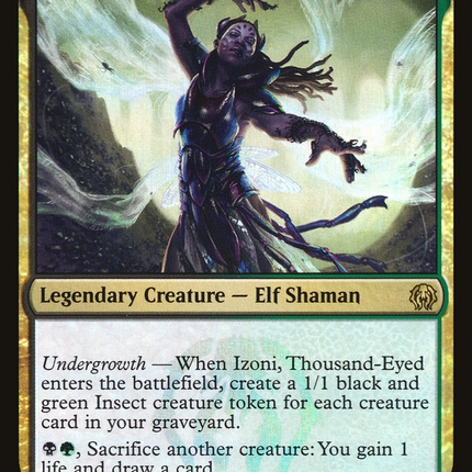 Izoni, Thousand-Eyed [GRN Guild Kit] Foil