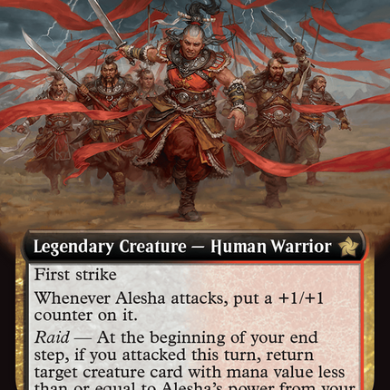 Alesha, Who Laughs at Fate (Extended Art) [Foundations]