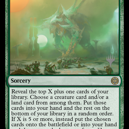 Green Sun's Twilight [Phyrexia: All Will Be One Promos]