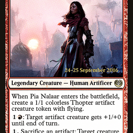 Pia Nalaar [Kaladesh Promos] Prerelease Foil