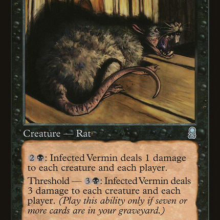 Infected Vermin [Odyssey]