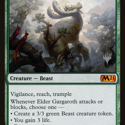 Elder Gargaroth [Core Set 2021 Promos]