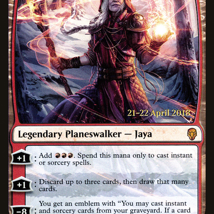 Jaya Ballard [Dominaria Promos] Prerelease Foil