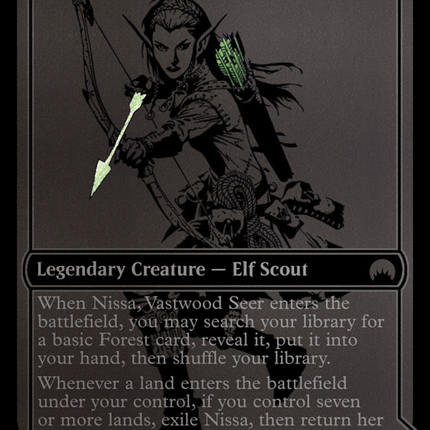 Nissa, Vastwood Seer // Nissa, Sage Animist [San Diego Comic-Con 2015] Foil