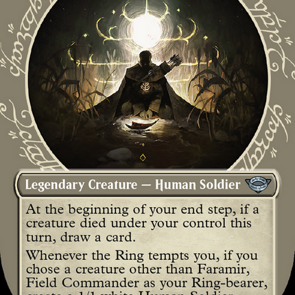 Faramir, Field Commander (Showcase) (Borderless) [The Lord of the Rings: Tales of Middle-earth]