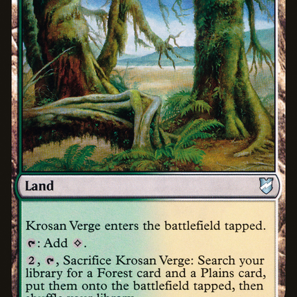 Krosan Verge [Commander 2018]