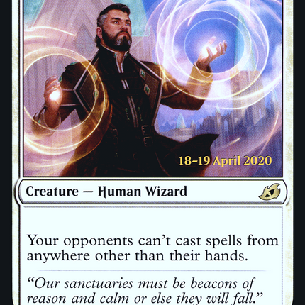 Drannith Magistrate [Ikoria: Lair of Behemoths Promos] Prerelease Foil