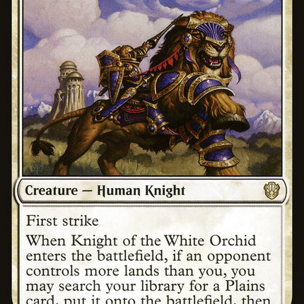 Knight of the White Orchid [Commander 2021]