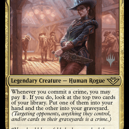 Marchesa, Dealer of Death [Outlaws of Thunder Junction Promos] Foil