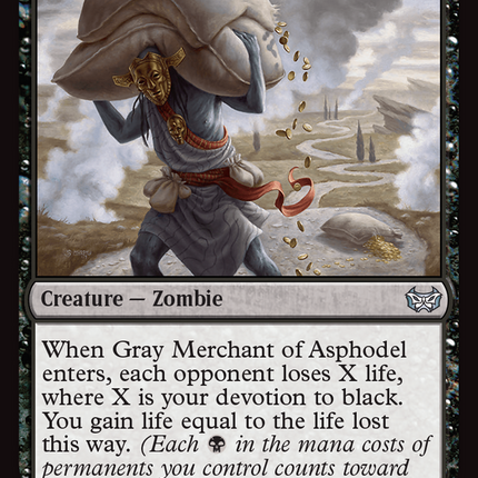 Gray Merchant of Asphodel [Duskmourn: House of Horror Commander]