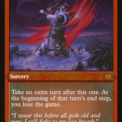 Warrior's Oath [Double Masters 2022] Etched Foil