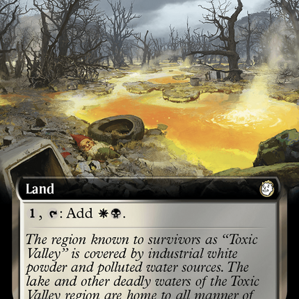 Desolate Mire (Extended Art) [Fallout] Surge Foil