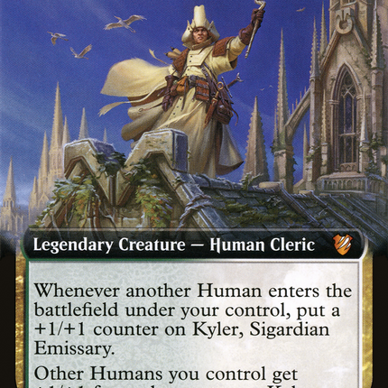 Kyler, Sigardian Emissary (Extended Art) [Midnight Hunt Commander]