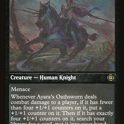 Ayara's Oathsworn [March of the Machine: The Aftermath] Etched Foil