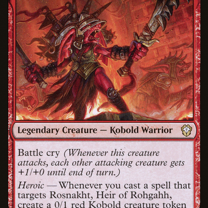 Rosnakht, Heir of Rohgahh [Dominaria United Commander]
