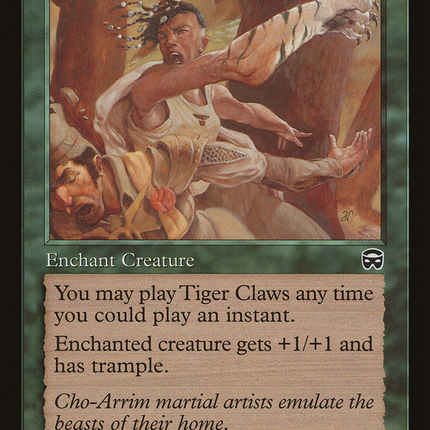 Tiger Claws [Mercadian Masques]