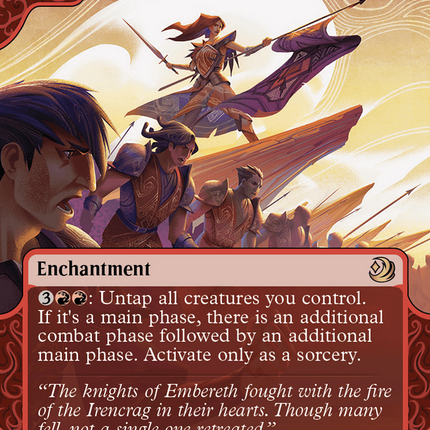 Aggravated Assault (Showcase) (Borderless) [Wilds of Eldraine: Enchanting Tales]