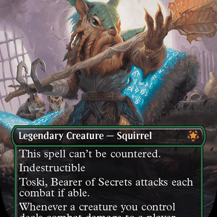 Toski, Bearer of Secrets (Borderless) [Special Guests] Foil