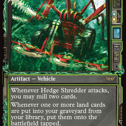 Hedge Shredder (Showcase) [Duskmourn: House of Horror]