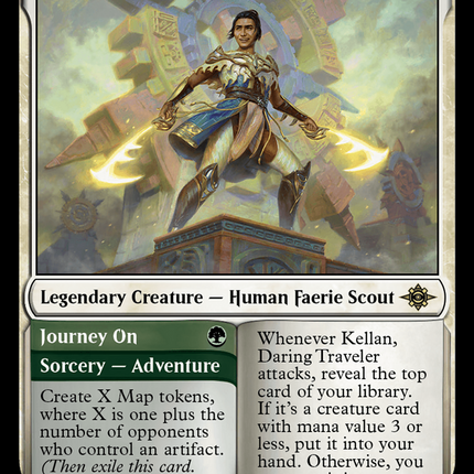 Kellan, Daring Traveler // Journey On [The Lost Caverns of Ixalan]