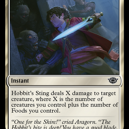 Hobbit's Sting [The Lord of the Rings: Tales of Middle-earth]