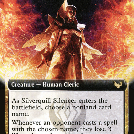 Silverquill Silencer (Extended Art) [Strixhaven: School of Mages]