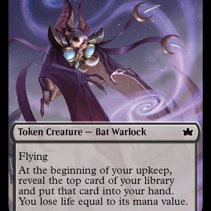 Darkstar Augur [Bloomburrow Tokens]