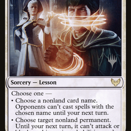 Academic Probation (lesson) [Strixhaven: School of Mages Promos]