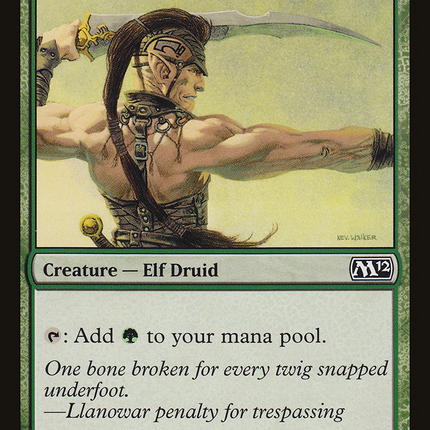 Llanowar Elves [Magic 2012]