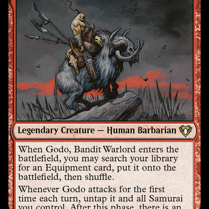 Godo, Bandit Warlord [Commander Masters]
