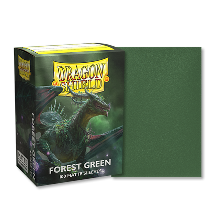 Dragon Shield Standard - Matte - Forest Green