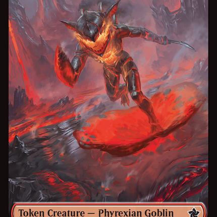 Phyrexian Goblin [Foundations Tokens] Foil