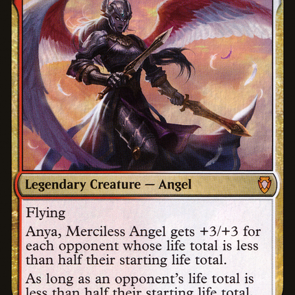 Anya, Merciless Angel [Commander Anthology Volume II] Foil