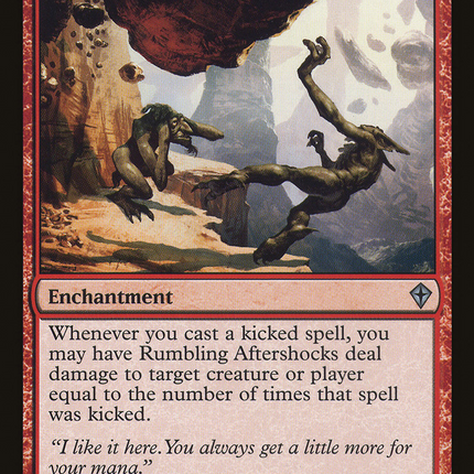 Rumbling Aftershocks [Worldwake]