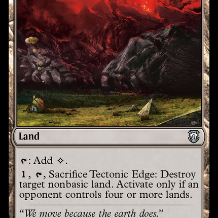 Tectonic Edge [Modern Horizons 3 Commander] Foil