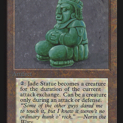 Jade Statue [Intl. Collectors' Edition]