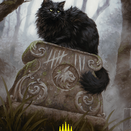 Nine-Lives Familiar // Nine-Lives Familiar (Borderless) [Foundations Art Series]