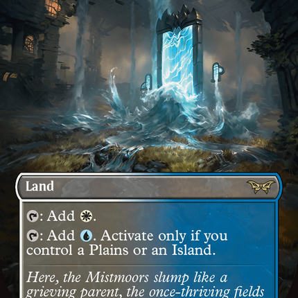 Floodfarm Verge (Borderless) [Duskmourn: House of Horror]