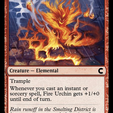 Fire Urchin [Ravnica: Clue Edition]