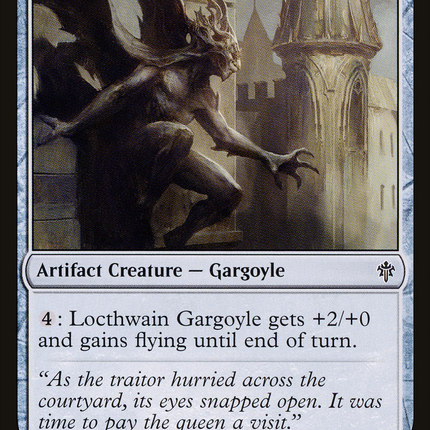 Locthwain Gargoyle [Throne of Eldraine]
