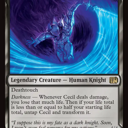 Cecil, Dark Knight // Cecil, Redeemed Paladin [FINAL FANTASY] Foil