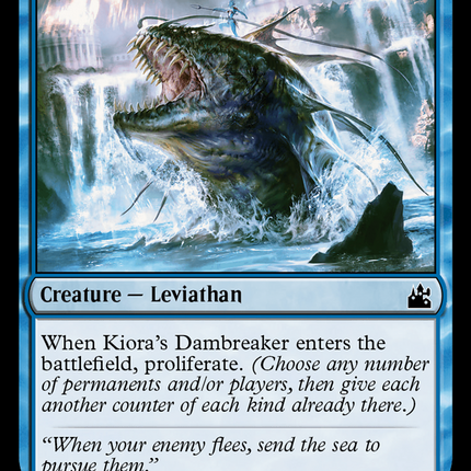 Kiora's Dambreaker [Ravnica Remastered]