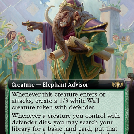 Rampart Architect (Extended Art) [Commander: Tarkir: Dragonstorm]