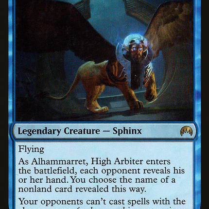 Alhammarret, High Arbiter [Magic Origins Promos] Foil