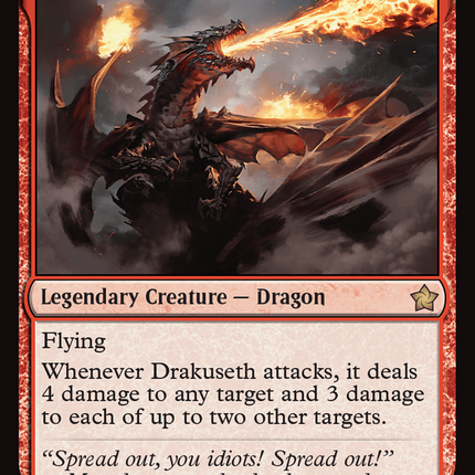 Drakuseth, Maw of Flames [Foundations] Foil