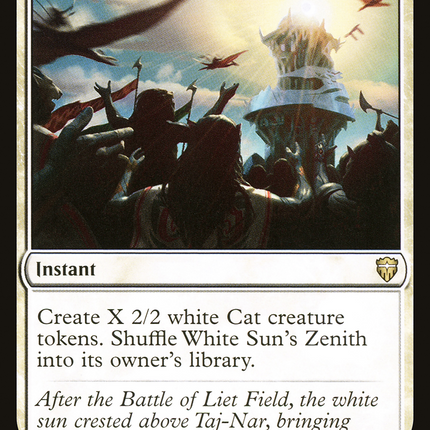White Sun's Zenith [Commander Legends]