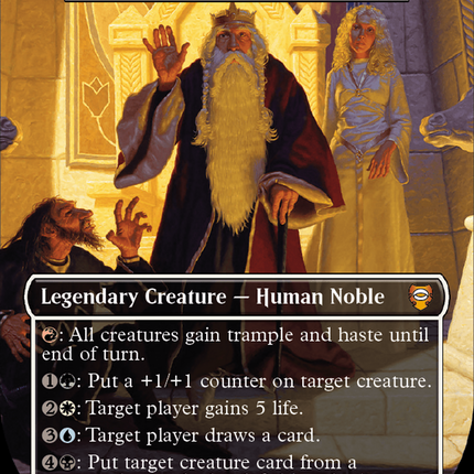 Kenrith, the Returned King (Borderless) [Tales of Middle-earth Commander]
